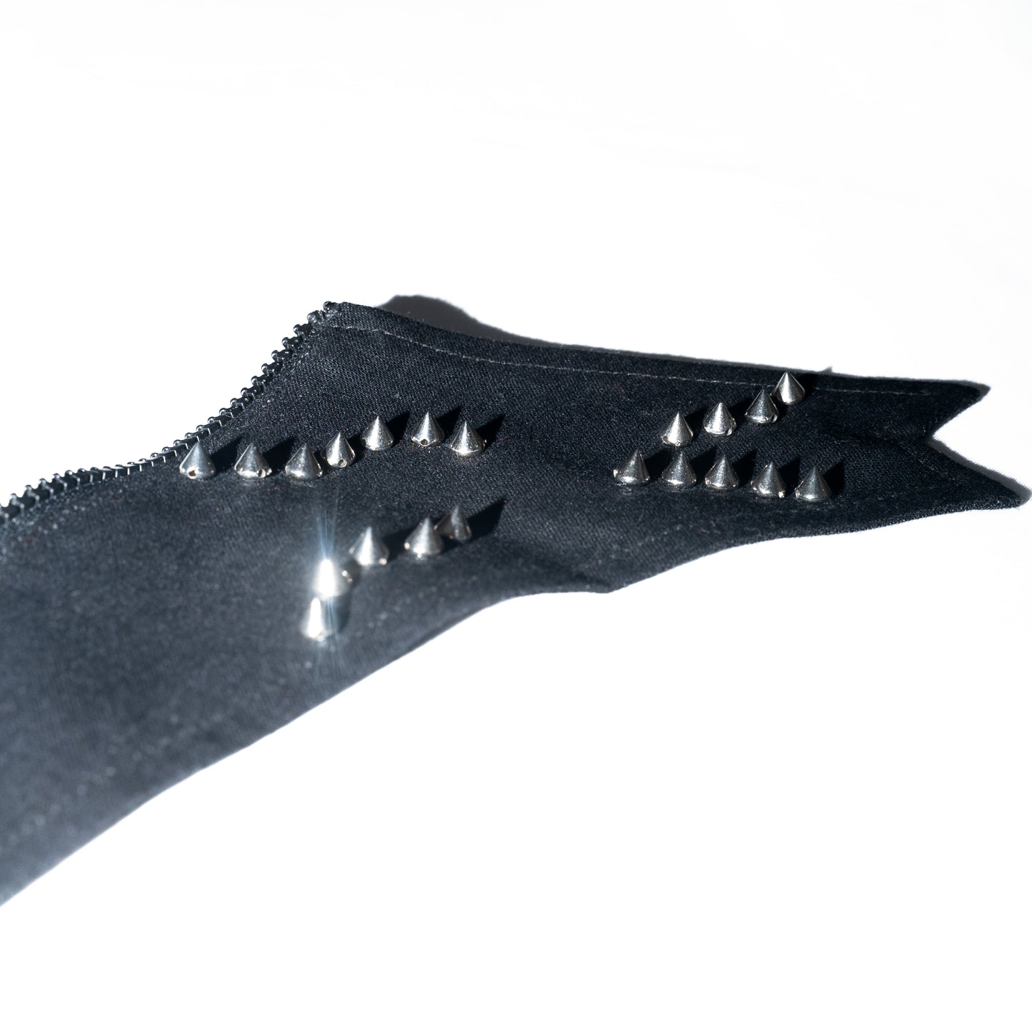 Camisa de lino con cuello desmontable - Negra