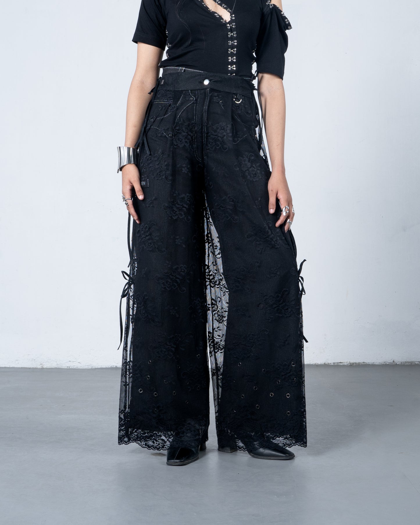 Lace Pants Overlay