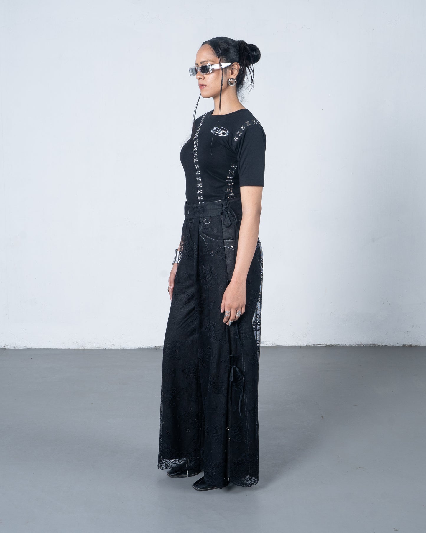 Lace Pants Overlay