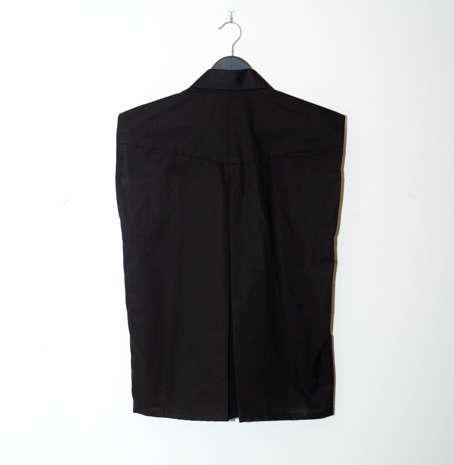 Mangas de corte de lino - Negro