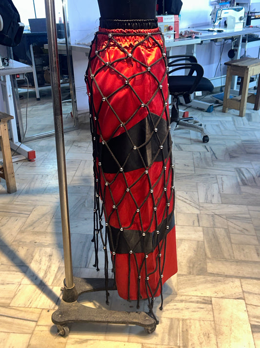 Satine Knotted Skirt Overlay