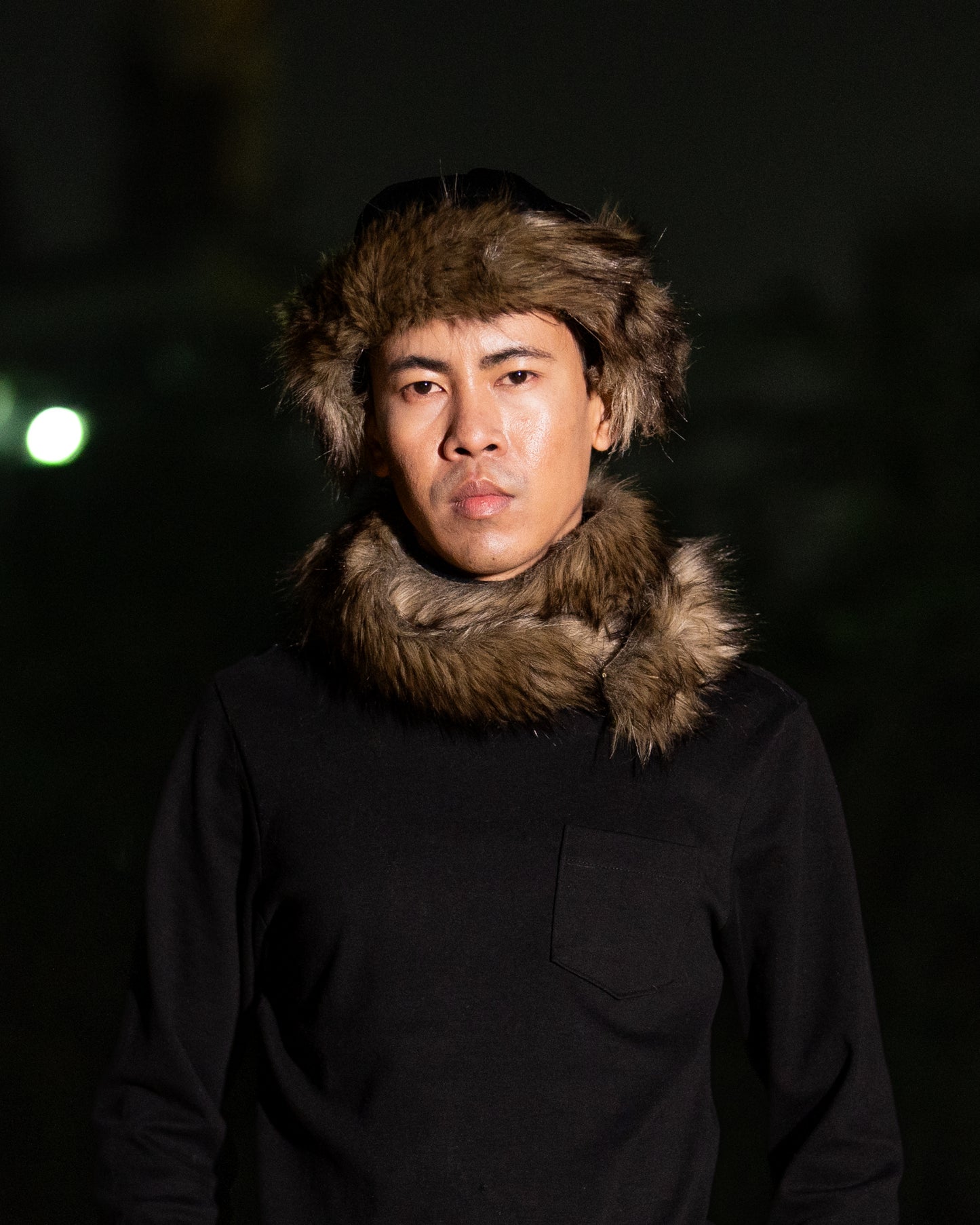 Reversible Docker Hat with Fur Attachments