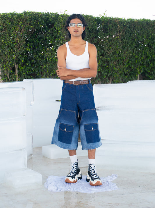 Frosted Jorts - Blue - AS