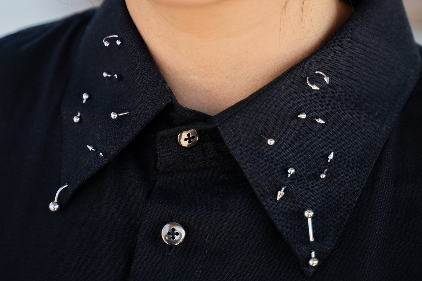 Frosted Metallic Shirt