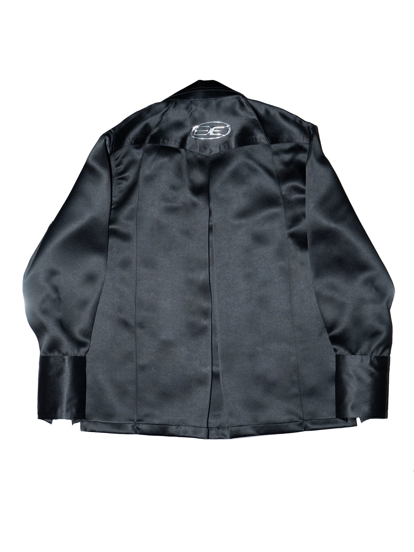 Noir Satin Shirt