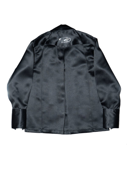 Noir Satin Shirt