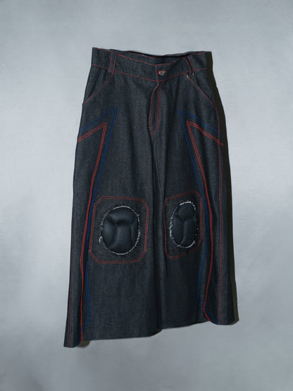 Colossus Knee Pad Denim Jorts
