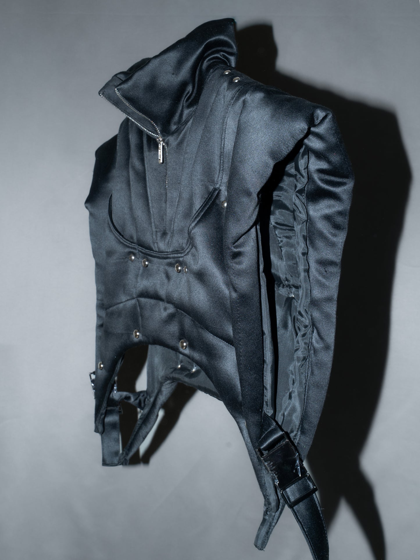 Apex Satin Puffer Vest