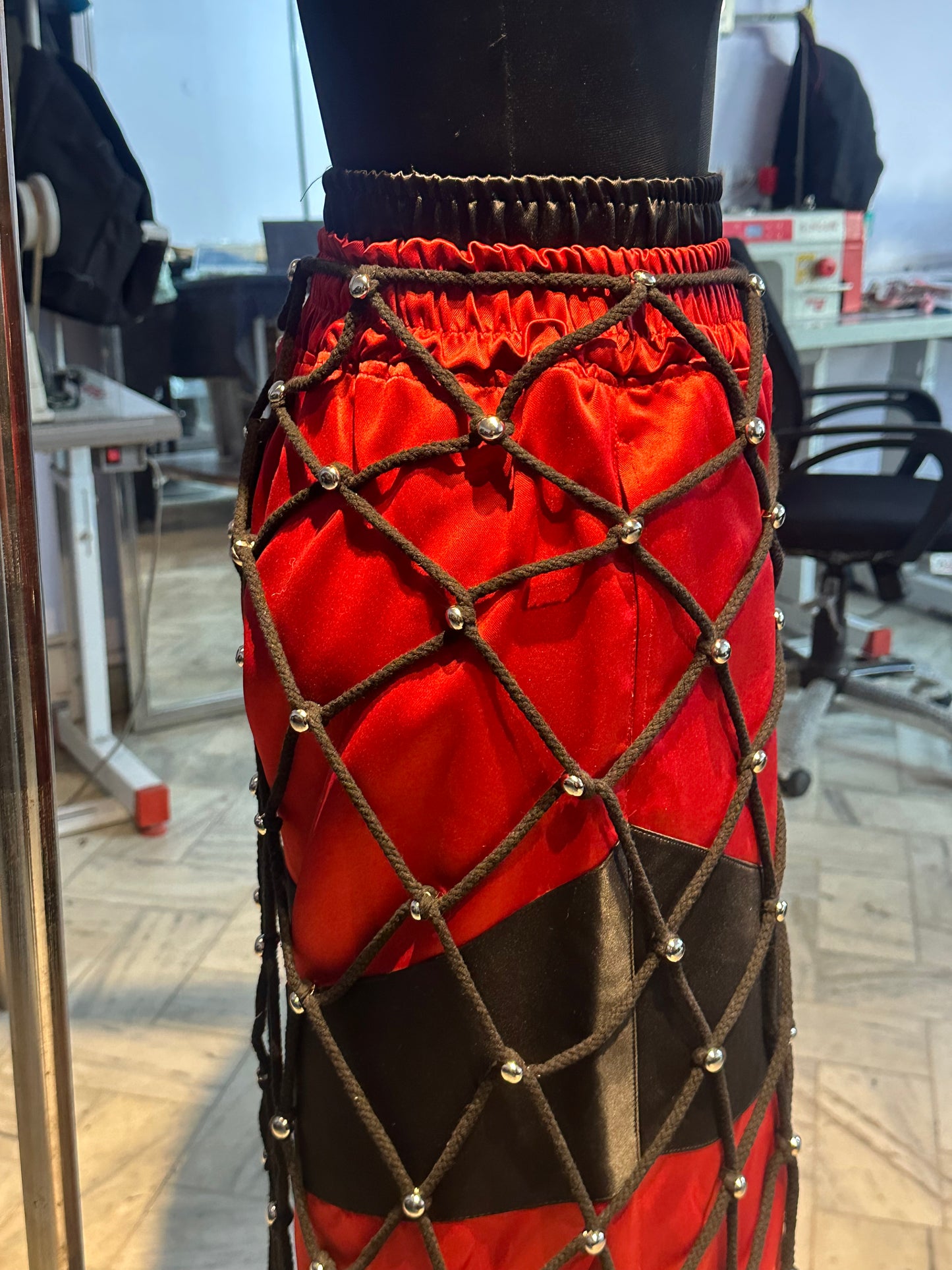 Satine Knotted Skirt Overlay