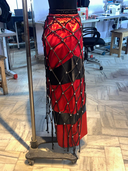 Satine Knotted Skirt Overlay