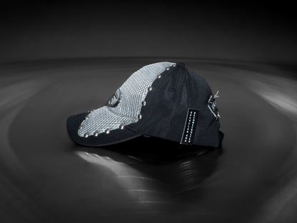 Silver Mesh Cap