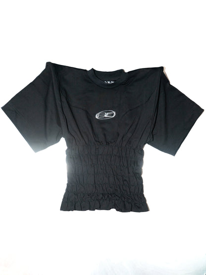 Devil Shoulder Bodycon T-Shirt