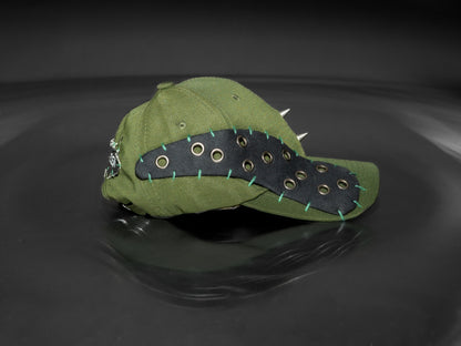 Rivets Applique Cap