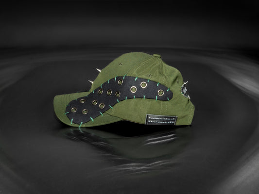 Rivets Applique Cap