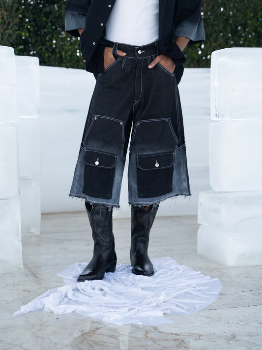 Frosted Jorts - Black - AS