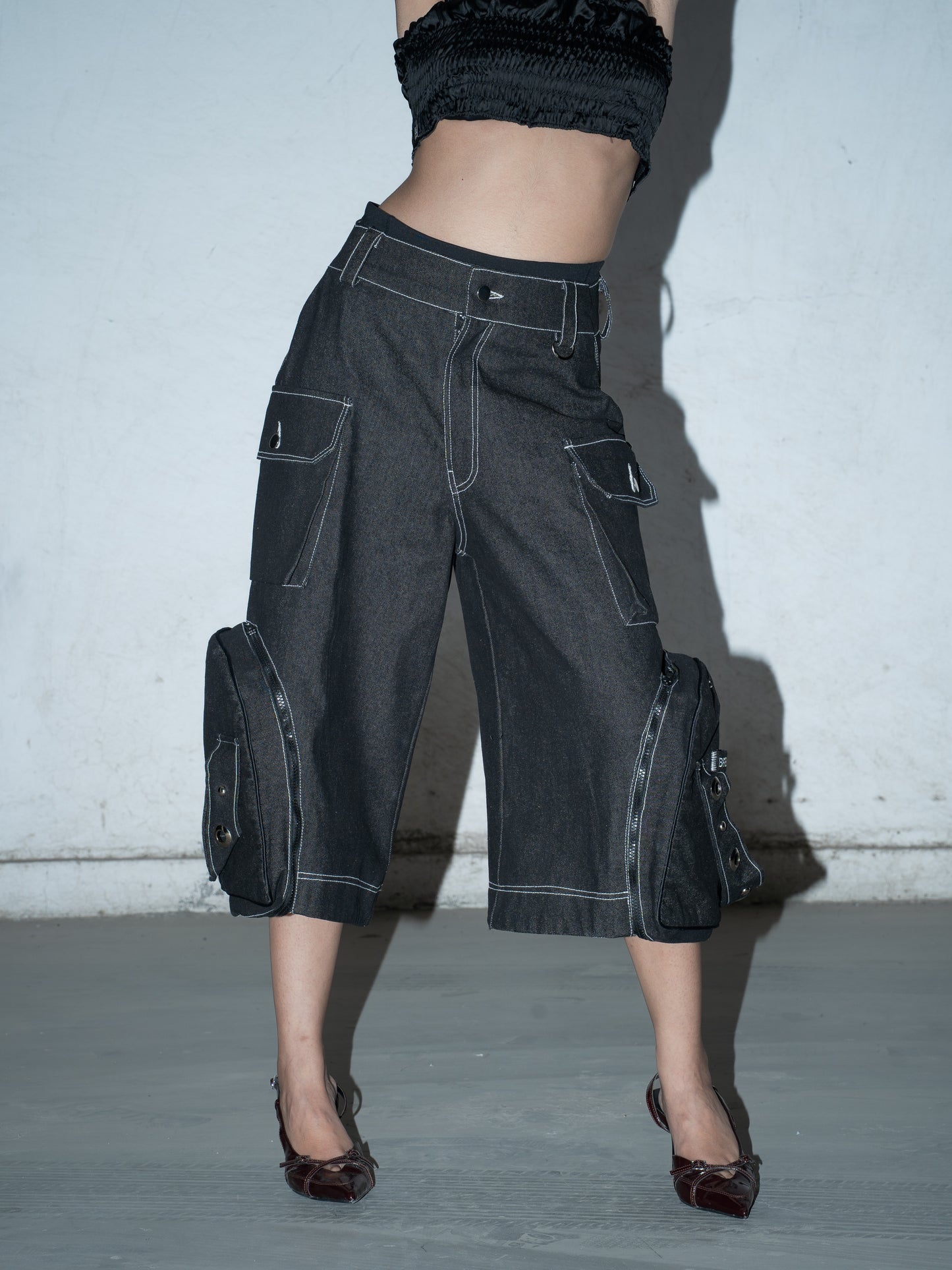 Mutant Jorts with Detachable Bag