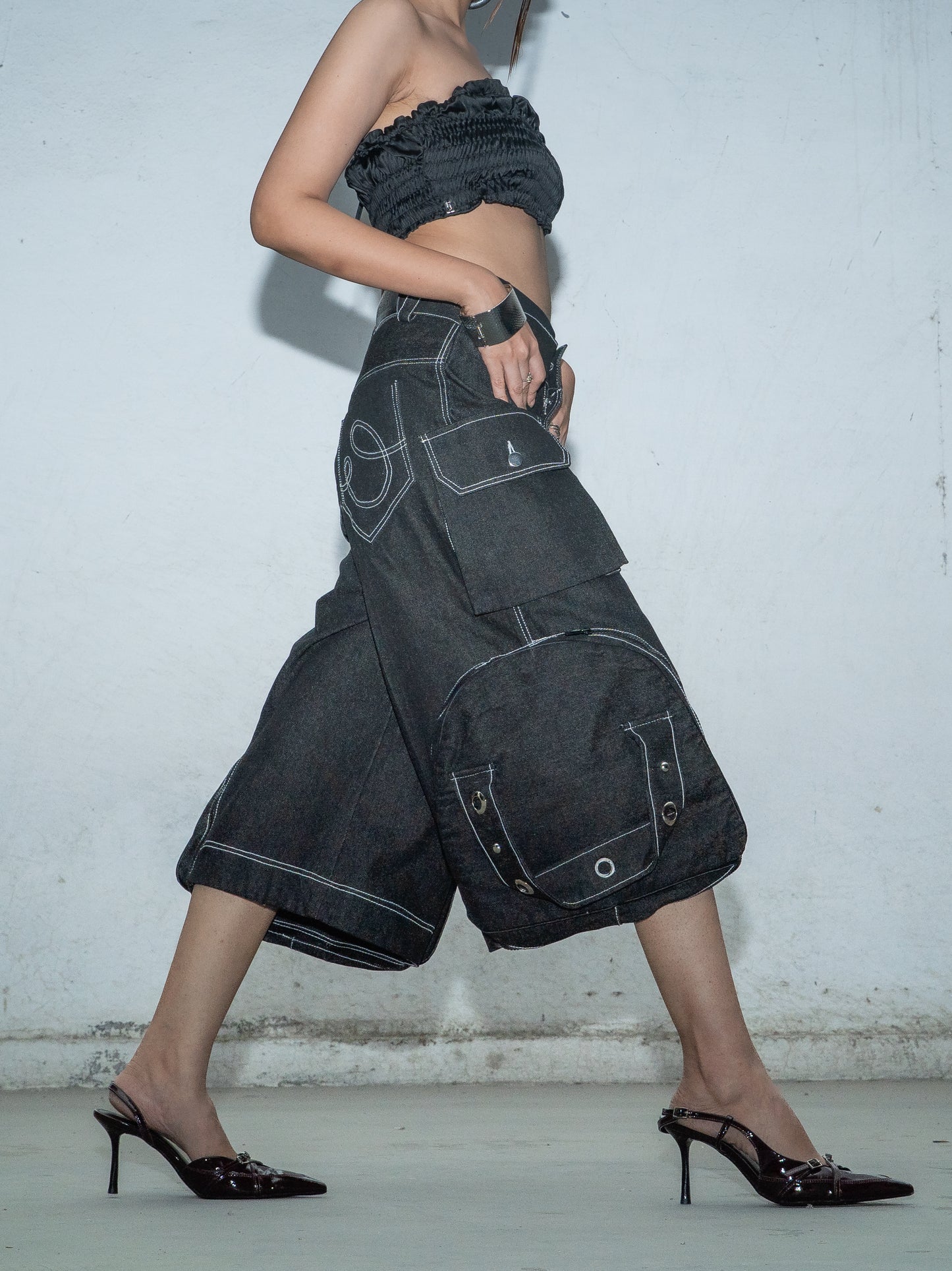 Mutant Jorts with Detachable Bag