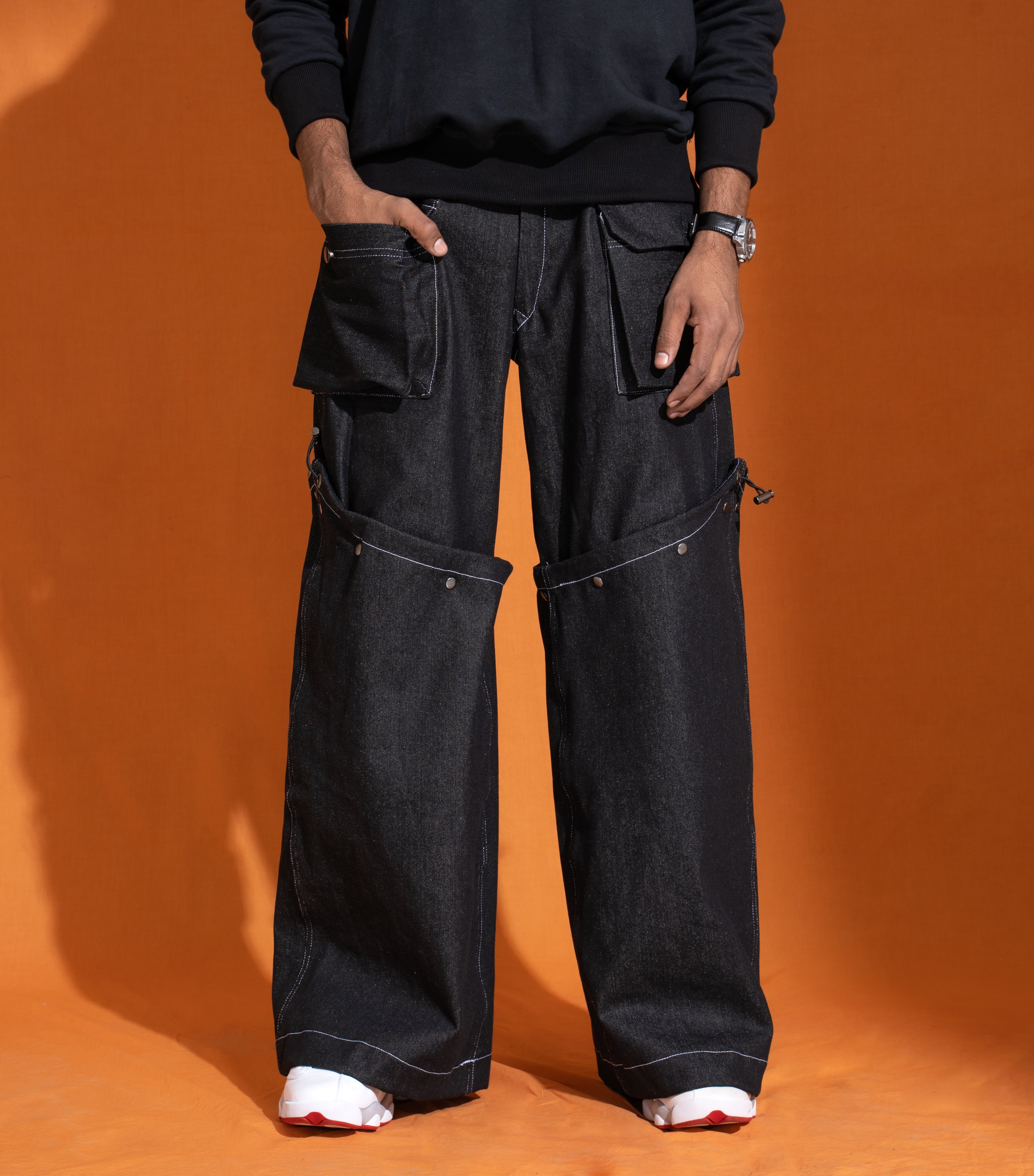 Discover our convertible Black Jort Jeans. – BREAKKIN EVEN