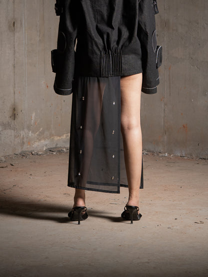 Lumen Embellished Skirt