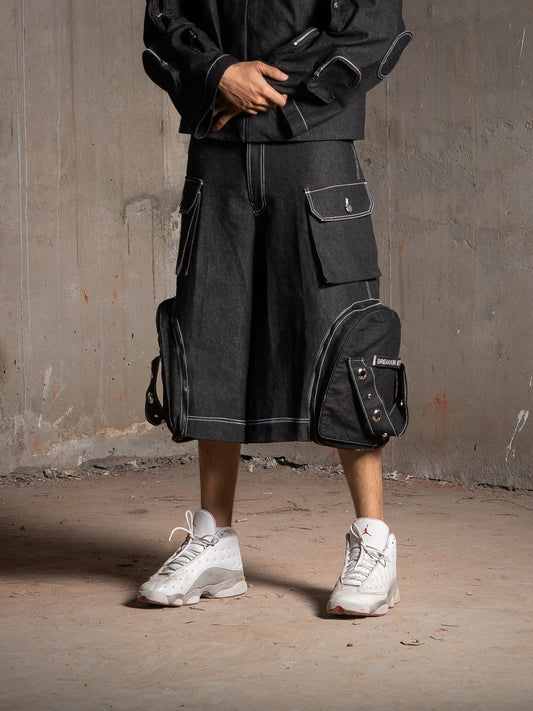 Mutant Jorts with Detachable Bag